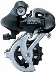 Переключатель скоростей задний Shimano RD-M340, 7/8-зв., черный  Acera