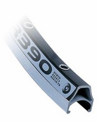 Обод AlexRims R390, 32 отверстия, черные шоссе