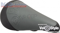 Седло PRIMO Balance fully padded tear resistant cover, 9мм 4130 cromoly, рамка, серо-черное