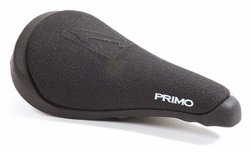 Седло PRIMO Hemorrhoid gripper top, embossed #1 logo, 9мм рамка, с зажимом рамки седла, черное