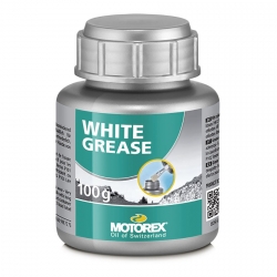 Смазка Motorex White Grease густая для велоузлов в экстрим. условиях белая 100g