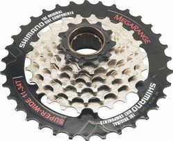 Звезды задние с трещоткой Shimano MF-HG50-7 11-28 7 звезд