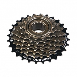 Звезды задние с трещоткой Shimano MF-TZ21 14-28 7 звезд