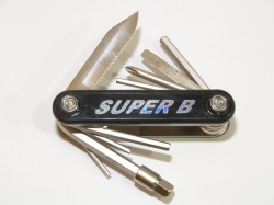 Ключ нож superB 10 функций с ножем, 9680