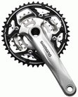 Шатуны Shimano FC-M542 Deore, 175мм, интегр ось, 44x32x22, 9-зв