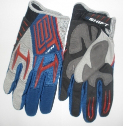 Велоперчатки FOX Racing Mach Glove, цвет синий/хром