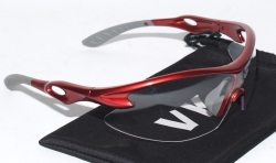 Очки VK VK 729093VV-B красные, прозрачные фильтры