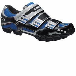 Обувь Shimano SH-M122/B MTB/спорт , сине-черн SPD