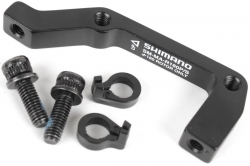 Адаптер для дисковых тормозов Shimano SM-MA-R180P/SA для Disk, с болтами крепежн. (2шт), черн. ISMMAR180PSA