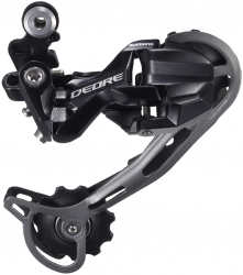 Переключатель скоростей задний Shimano RD-M592-SGS Deore SHADOW, 9-зв, длин плечо