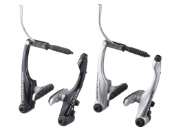 Тормоз ободной Shimano BR-M590 Deore 2010, V-brake задний, +болты. черн