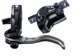 Тормоз дисковый Shimano M595 Deore, гидравл диск, задний (торм ручка, калипер, гидролин 1700 мм