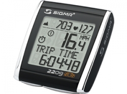 Велокомпьютер Sigma Sport BC 2209 MHR, 20 функции, серебристый