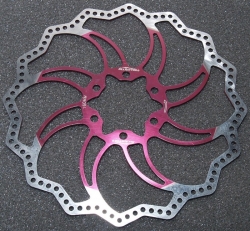 Ротор Alligator STARLITE Disc Brake Rotor 160mm/Pink