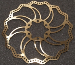 Ротор Alligator STARLITE Disc Brake Rotor 160mm (Titanium coated) HK-R18TI