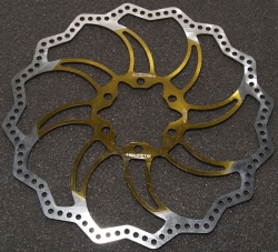 Ротор Alligator STARLITE Disc Brake Rotor 180mm/Yellow, HK-R19YW