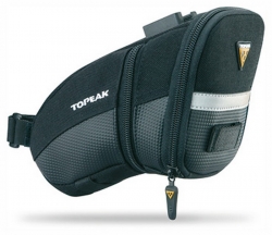 Сумка подседельная Topeak TC2252B  AeroWedge Medium 0.98-1.31л, с фиксатором F11, 135г