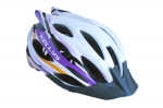 Шлем KELLYS Dynamic белый-фиолетовый