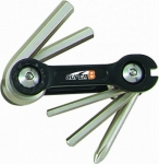 Ключ нож superB TB-9860, 6 инструментов черный