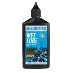 Cмазка для велоцепи Shimano Wet Lube цепи для влажной погоды 100мл