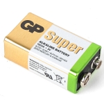 Батарейка GP 1604A 9V GP Super Alkaline (крона)