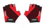 Велоперчатки OnRide Gem детские 3-4, черный-красный