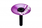 Крышка рулевой колонки FireEye анодированная фиолетовая