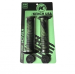 Ручки руля BMX KENCH С фланцем черно-зелёные KH-GP-01-MIX BLK-GRN