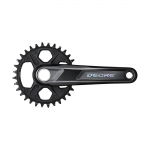 Шатуны Shimano FC-M6100-1 DEORE интегированная ось 175мм 32T 12 ск CL-52мм без каретки