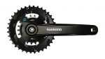 Шатуны Shimano FC-M315-2 175мм 36X22 черный