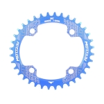 Звезда шатунов Motsuv Narrow Wide Oval 36T BCD104 ALU синяя
