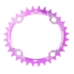 Звезда шатунов Motsuv Narrow Wide Oval 32T 104BCD ALU фиолетовая