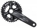 Шатуны Shimano DEORE FC-M5100-2 интегированная ось 11ск 175мм 36x26 CL-48.8мм без каретки