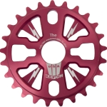 Звезда шатунов BMX KENCH 6 mm 25T фрезерованная KH-RN-01-Red