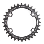 Звезда шатунов Deckas Narrow Wide Round 32T BCD96 ассиметричная ALU черная