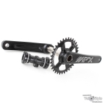 Шатуны PROWHEEL MPX-CR094S-TT, HT2, 32T интегр. ось, выносн. подшип. до 11-ск 175mm