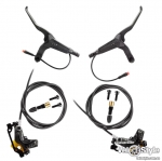 Тормоз дисковый Nutt Y-5zz07 4 поршня (задний правый + передний левый) с отс. дв., мин. масло