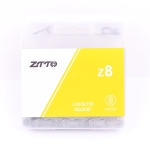 Цепь ZTTO z8 silver 116 links 6-8 speed с замком