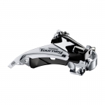 Переключатель скоростей передний Shimano FD-TY510, Top-Swing, универс. тяга, хомут 34,9 (S/M адаптеры) для 48з.