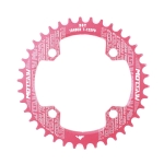 Звезда шатунов Motsuv Narrow Wide Oval 36T BCD104 ALU красная