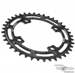 Звезда шатунов Deckas Narrow Wide Round 50T  BCD104  ALU черная