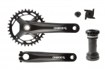 Шатуны OnRide Solo Pro 1120, Hollowtech, 170 мм, 40Т, BCD 110 мм, на 11/10/9 ск., c кареткой