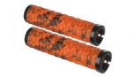 Ручки руля KELLYS Poison Double LockOn оранжевые/черный