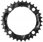 Звезда шатунов OnRide Narrow 32Т, BCD: 104 мм, большая для 3X шатунов, сталь, черная