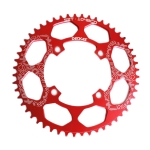 Звезда шатунов Deckas Narrow Wide Round 50T  BCD104  ALU красная