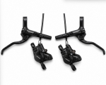 Тормоз дисковый Shimano MT200 гидравлик, задний + передний (ручка, калипер, гидролиния), OEM