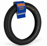 Покрышка Hakuba 20x3.0 (76-406), W1111 черная, дорожный протектор, 27 TPI, Wire Bead