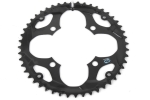 Звезда шатунов Shimano M411 Alivio 48з. сталь,черн. 8-зв.